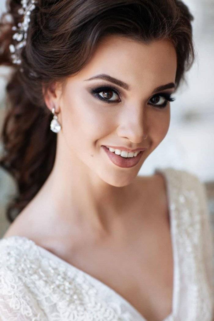 Красивый свадебный макияж для зеленых глаз: тонкости подбора оттенков, техники