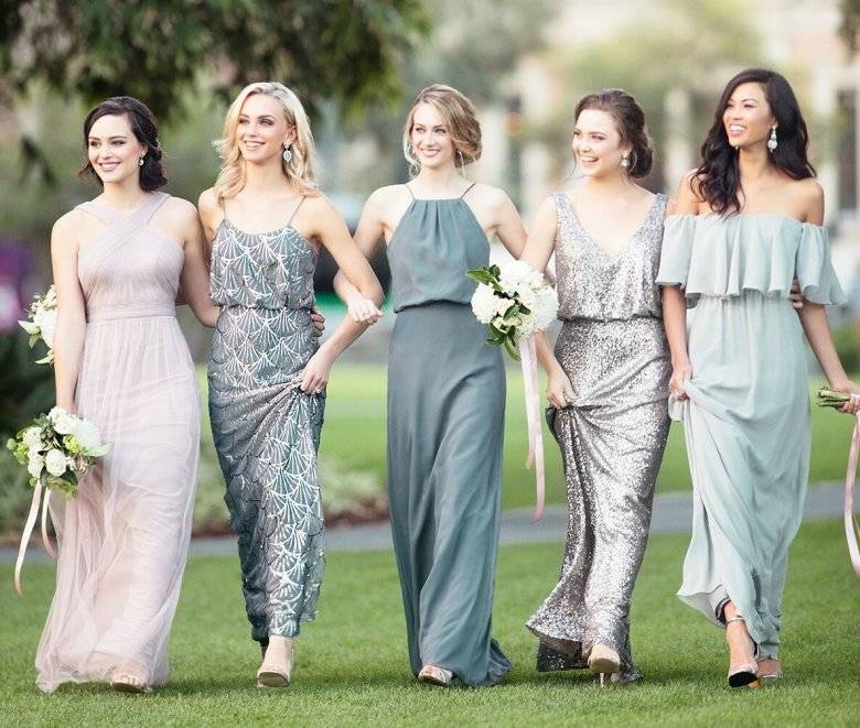 Платья подружек невесты 2021 – новые правила