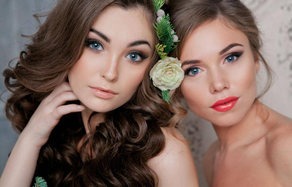 Как выбрать свадебный макияж для зеленых глаз брюнеткам, блондинкам и русым девушкам