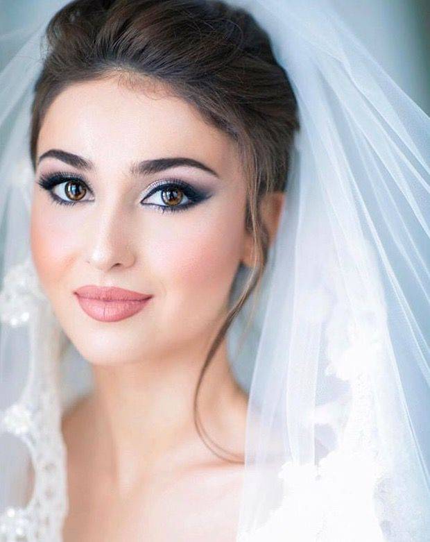 Нежный свадебный макияж для невесты, пошаговое руководство с фото и видео