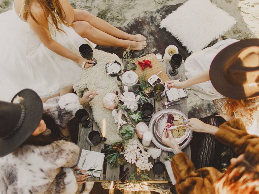 Декор свадьбы бохо – секреты оформления зала и стола
