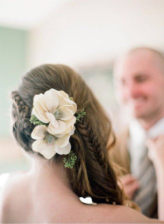 Свадебные украшения для волос невесты - виды