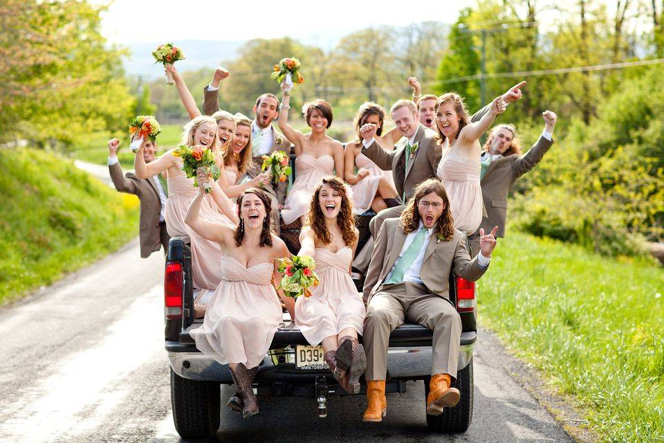 Лучшие идеи для свадебных фото с родителями, подружками невесты и друзьями жениха