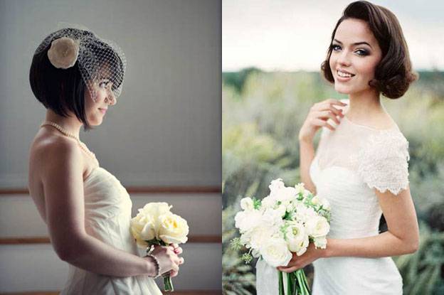 Прически с челкой на свадьбу: 100 красивых и стильных фото с фатой