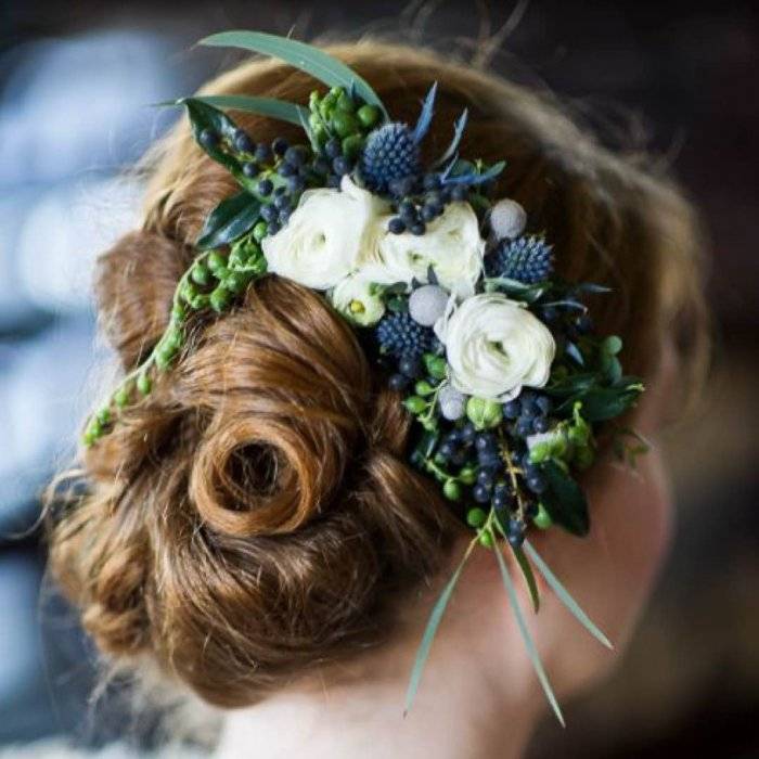 Виды свадебных украшений для волос невесты и их создание