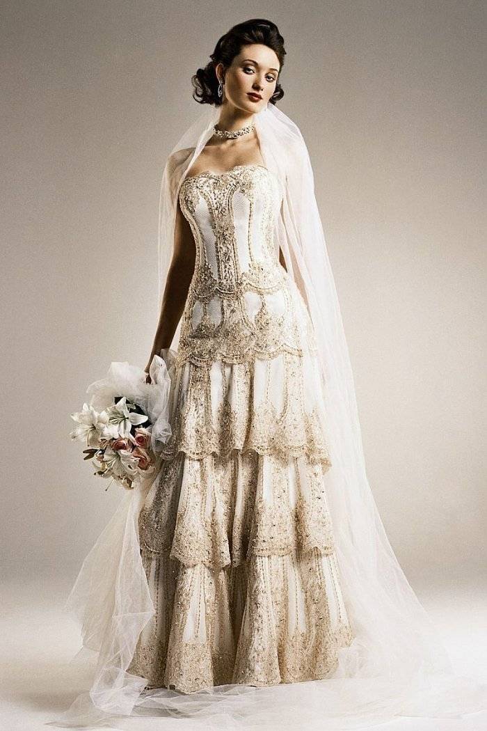 Свадебные платья в стиле винтаж