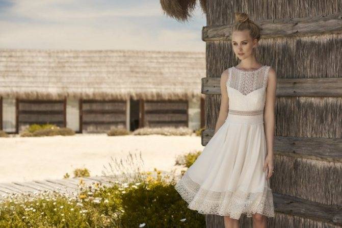 Короткое свадебное платье: 119 потрясающих идей