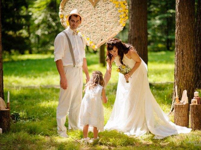 Деревянная свадьба: первый юбилей семьи