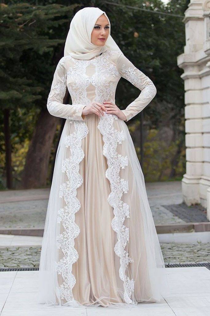 Выбираем красивое мусульманское свадебное платье
