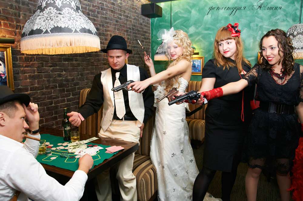 Гангстеры 30-х годов или выкуп невесты в стиле Чикаго с видео