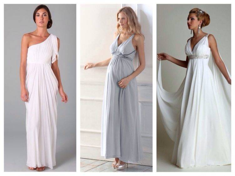 Как выбрать свадебное платье беременной?