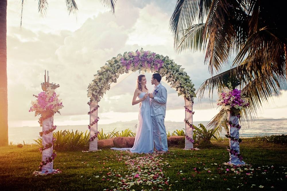 Свадебная церемония в таиланде