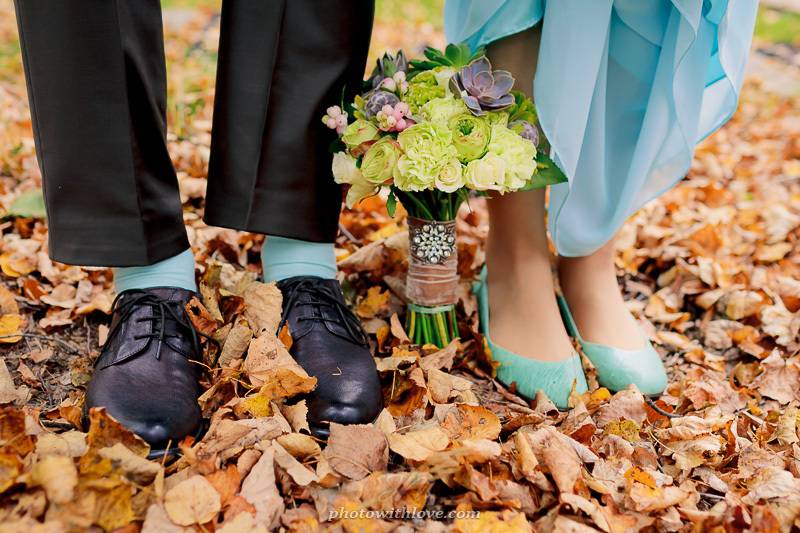 5 идей для свадебной фотосессии осенью на природе