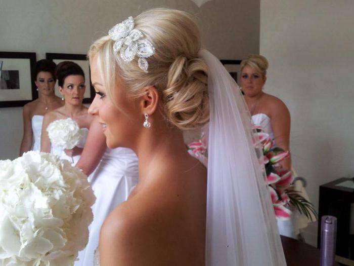 Свадебные прически на короткие волосы (55 фото)