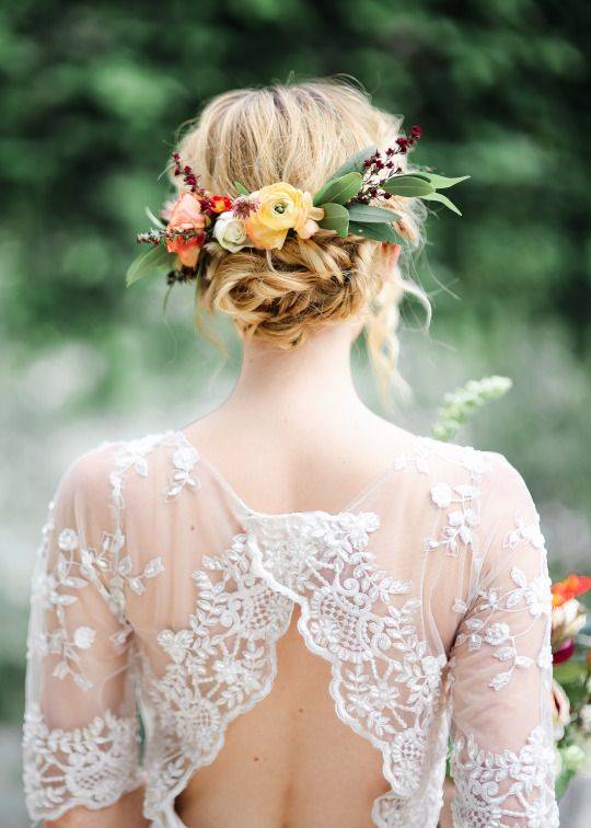 Свадебные прически на собранные волосы: убранные назад, с плетением, с диадемой, с фатой, с чёлкой – подборка лучших укладок c фото