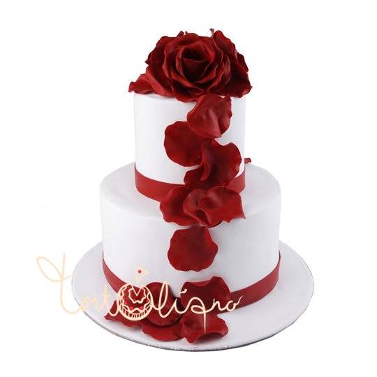 Свадебный торт красный: рецепты с фото — все про торты: рецепты, описание, история