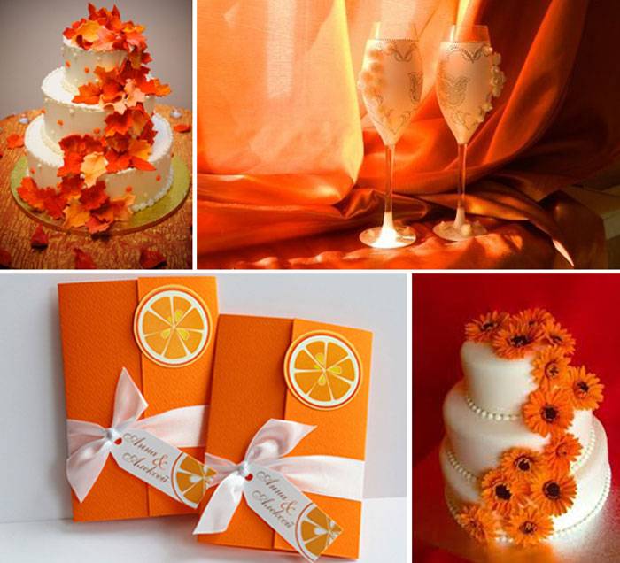 Апельсиновая свадьба: идеи и советы по оформлению и организации