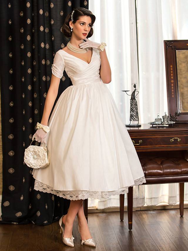 ᐉ "свадебные платья в стиле 50-х годов: советы по выбору[
