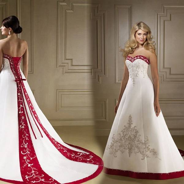 Почему смелые невесты выбирают красное свадебное платье