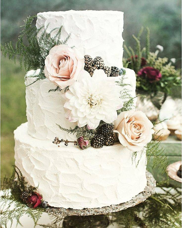Свадебный торт с фруктами ? в тренде [2019] – с ягодами & цветами без мастики: фото круглых десертов с красивыми украшениями