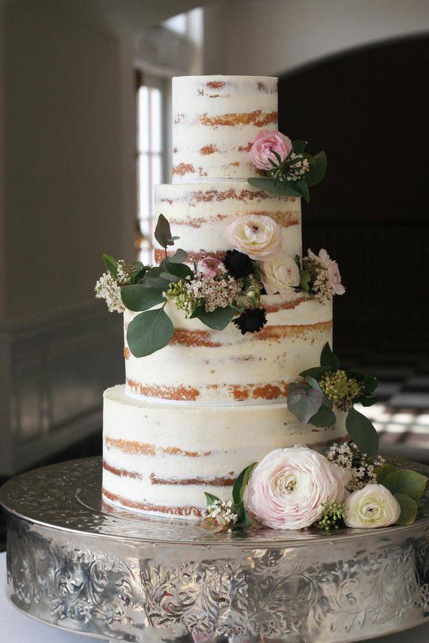 Свадебный торт без мастики – альтернатива надоевшей классике
