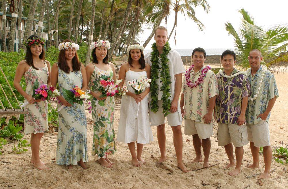 Свадьба в гавайском стиле как способ победить стереотипы