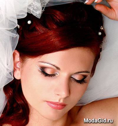 Шикарный свадебный макияж для зеленых глаз: фото, нюансы