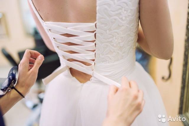 Как шнуровать свадебное платье на корсете — фото и видео