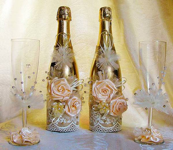 Декупаж шампанского: на новый год, свадьбу, день рождения, картинки скачать бесплатно