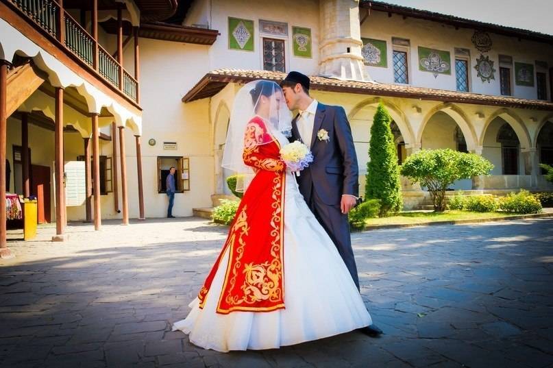 Свадебный костюм у татар