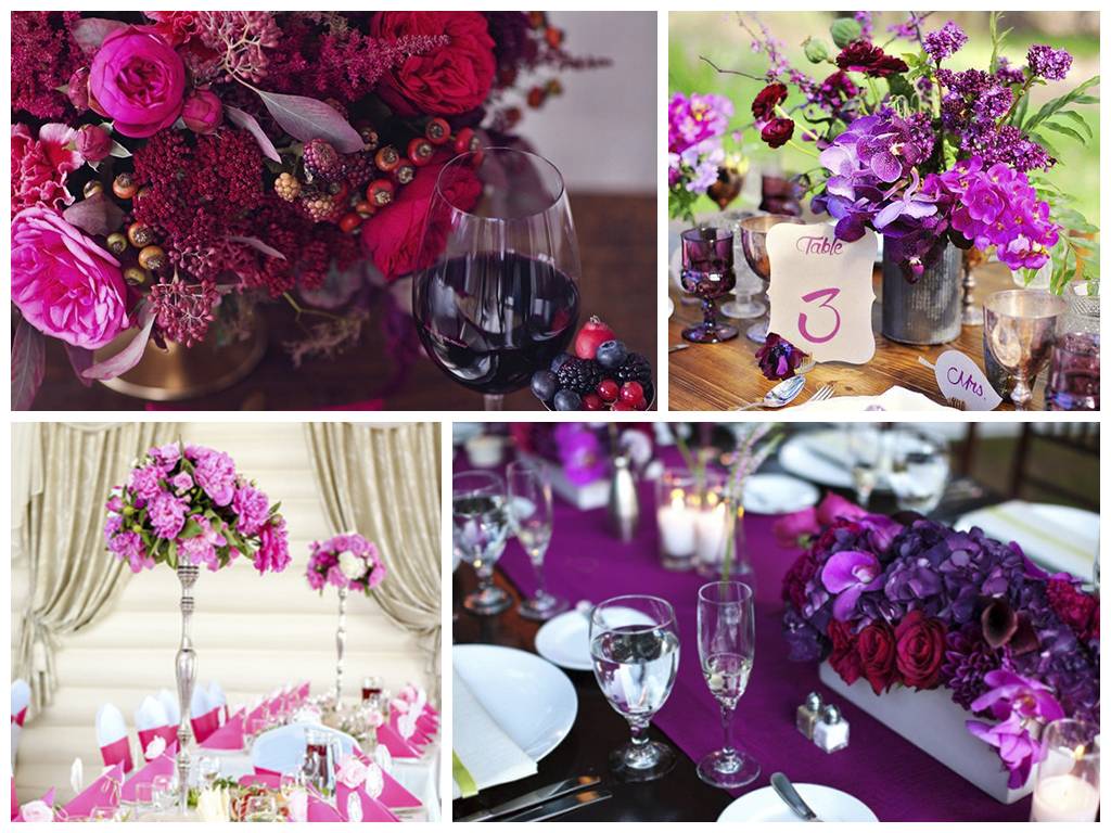 Свадьба в цвете фуксии: красочный оттенок для праздничной атмосферы