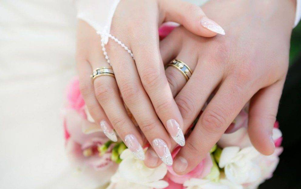 Свадебный маникюр 2020: 100 фото-идей дизайна для невесты