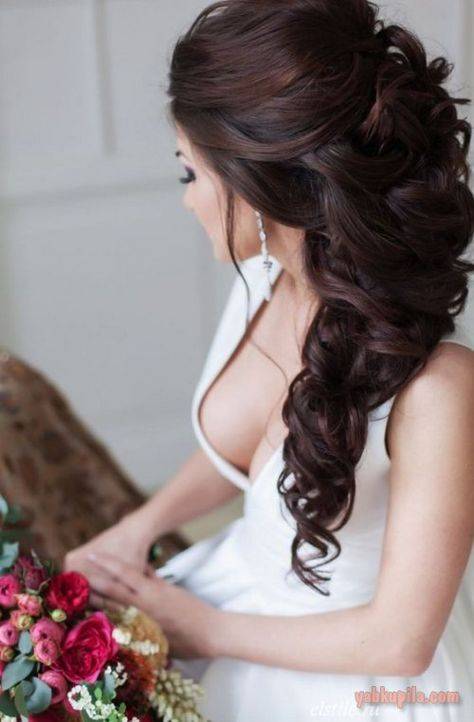Свадебные прически на длинные волосы: 50 фото и идей стильных укладок