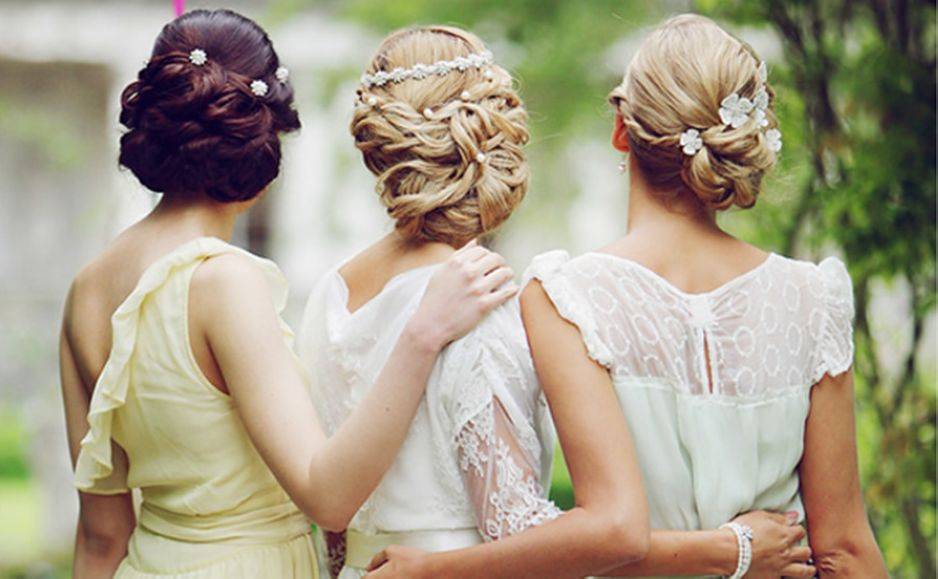 Прическа на свадьбу подружке невесты?? в [2019] — варианты на средние & длинные волосы