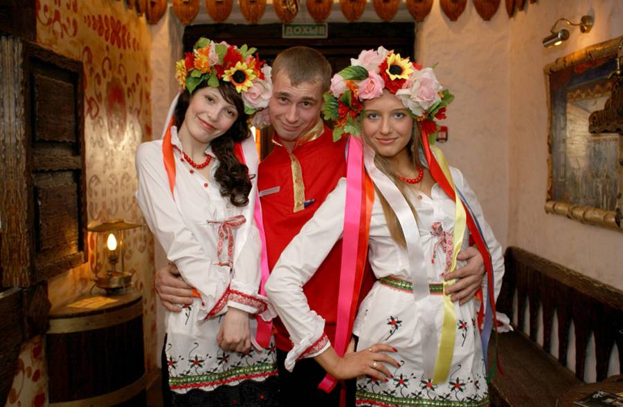 Свадьба в русском стиле - оформление и проведение