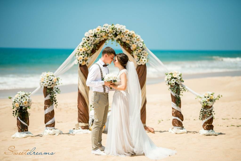 Церемония в райском уголке – свадьба на море: идеи оформления