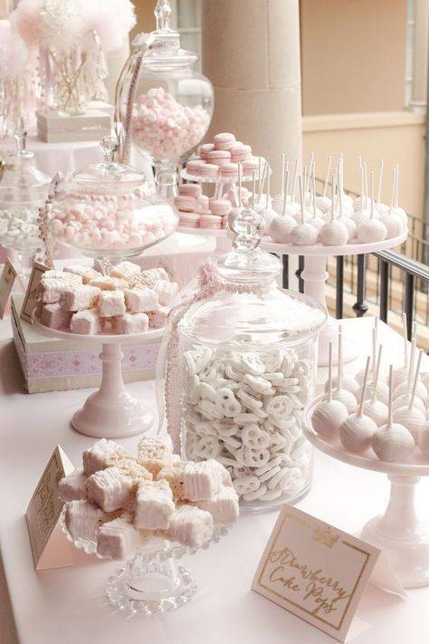 Candy-bar на свадьбе