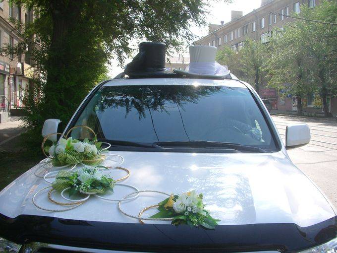 Шляпа на машину на свадьбу своими руками - мастер класс