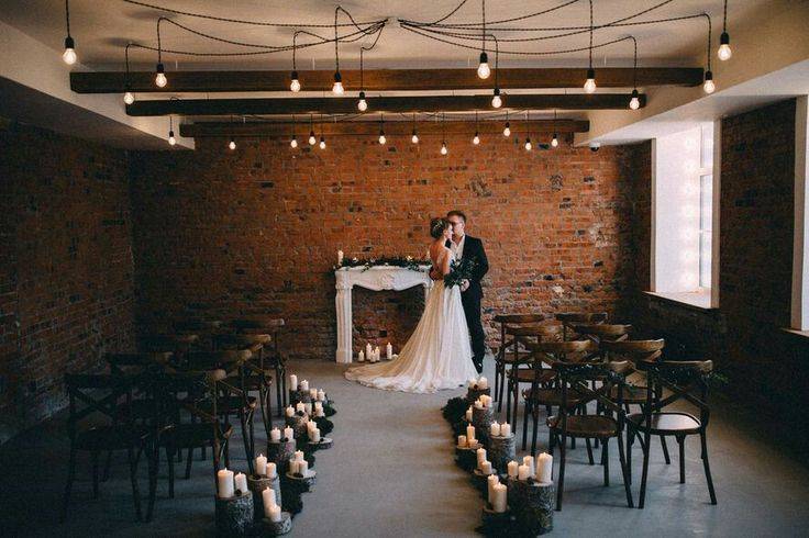 Свадьба в стиле лофт: оформление зала, фото, декор и образ невесты