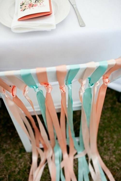 Декор стульев на свадьбу – мк и шаблоны бумажных цветов