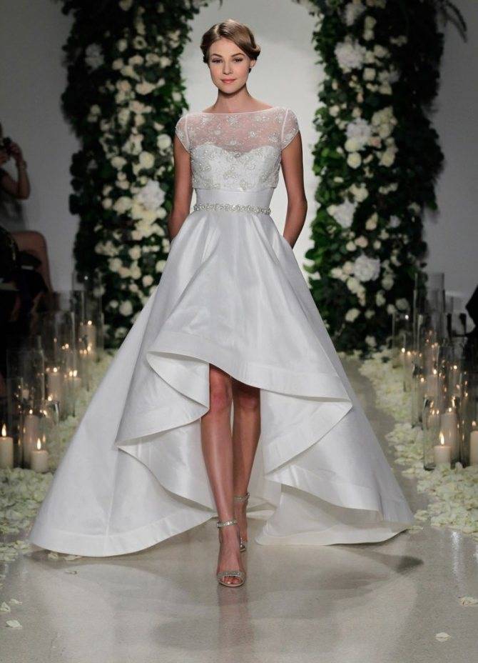 Платья модные тенденции свадебные