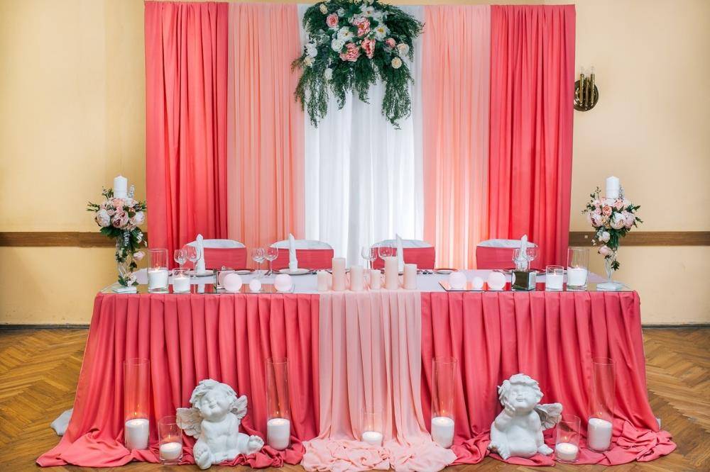Свадьба в розовом цвете — как красиво оформить свадьбу в розовых тонах?