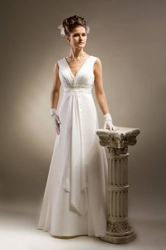 Закрытые свадебные платья - 66 фото самых целомудренных моделей