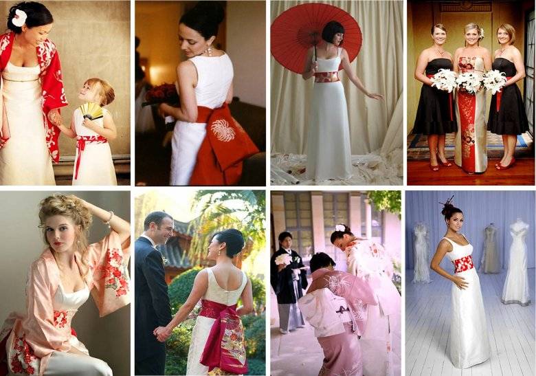 Свадьба в японском стиле: сценарий и оформление на фото и видео