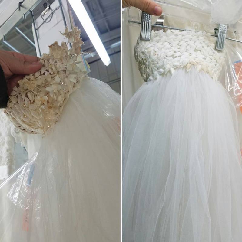 Как постирать свадебное платье в домашних условиях ???? в стиральной машинке и вручную
