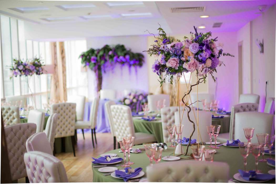 Свадьба в фиолетовом цвете: фото, оформление, идеи