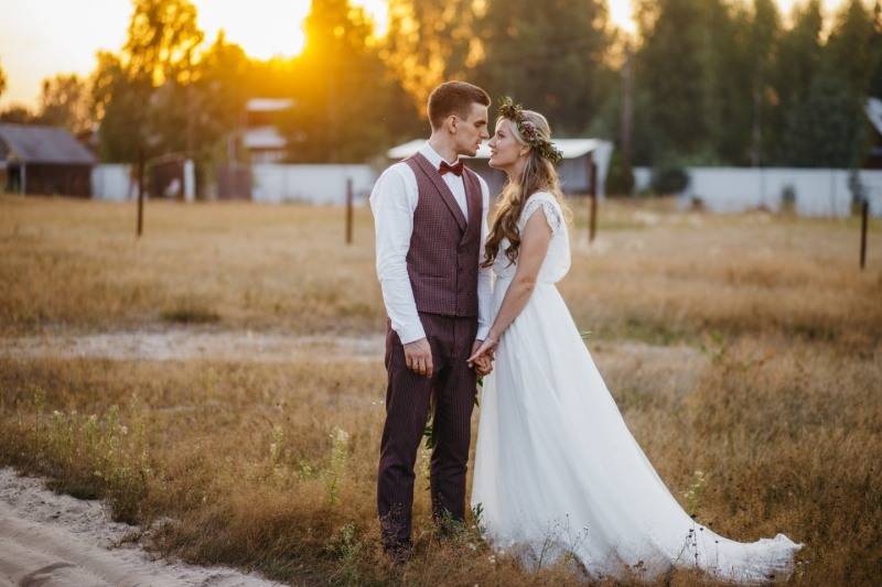 Деревенская свадьба в стиле «рустик»