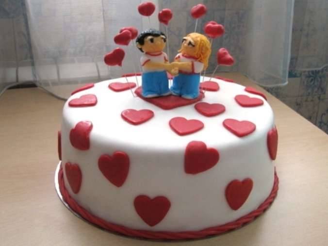 Оригинальные идеи тортов на годовщину свадьбы: 1, 3, 5, 10, 25, 35 лет