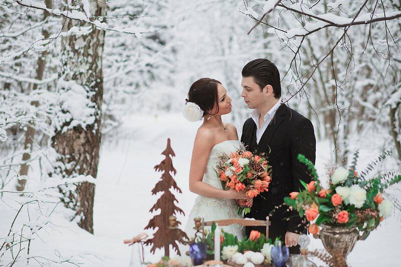 53 актуальные фото идеи для свадебной фотосессии зимой