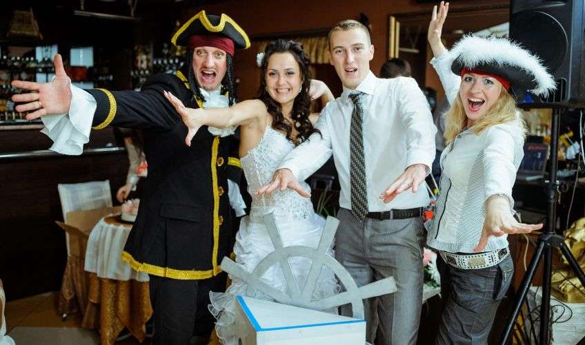Пиратская свадьба (фото и видео)